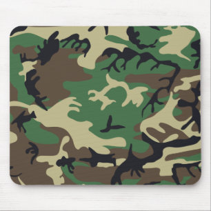 Military Camouflage Mousepad