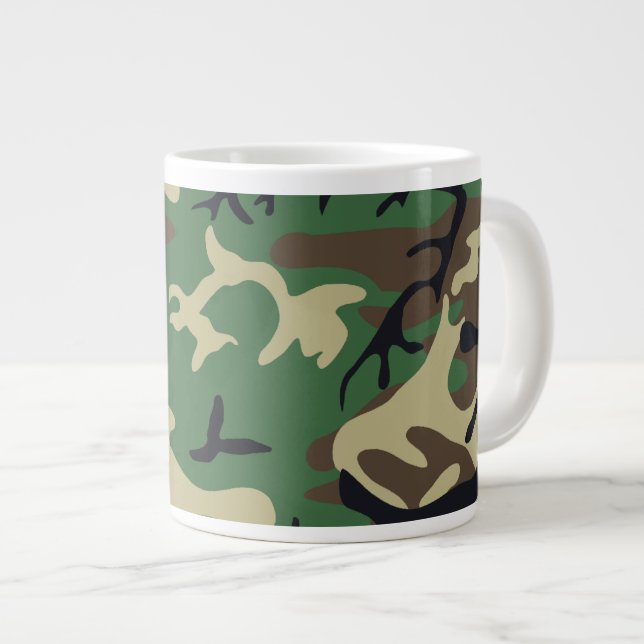 Military Camouflage Mug (Front Right)