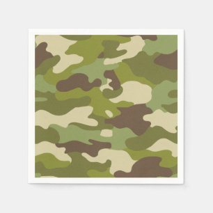 Military Camouflage Napkin