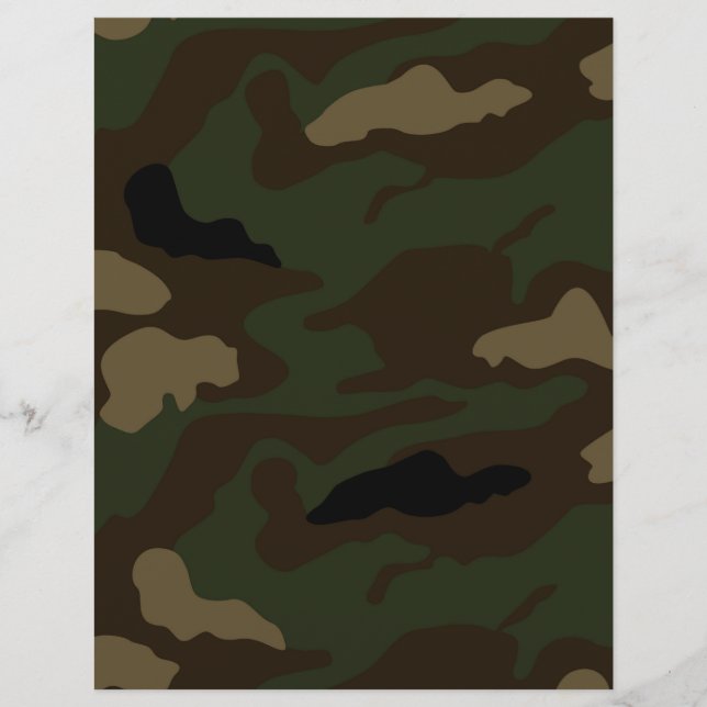 military camouflage pattern (Front)