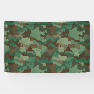 Military Camouflage Pattern (Armed Forces) Banner