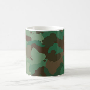 Military Camouflage Pattern (Armed Forces) Coffee Mug