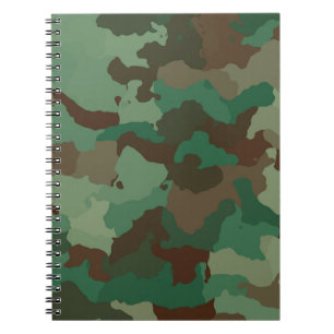 Military Camouflage Pattern (Armed Forces) Notebook