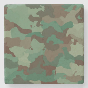 Military Camouflage Pattern (Armed Forces) Stone Coaster