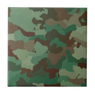Military Camouflage Pattern (Armed Forces) Tile