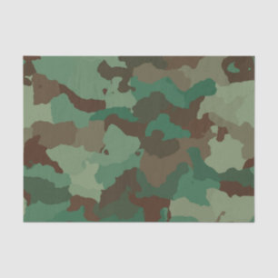 Military Camouflage Pattern (Armed Forces) Tissue Paper