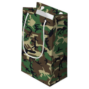 Military Camouflage Small Gift Bag