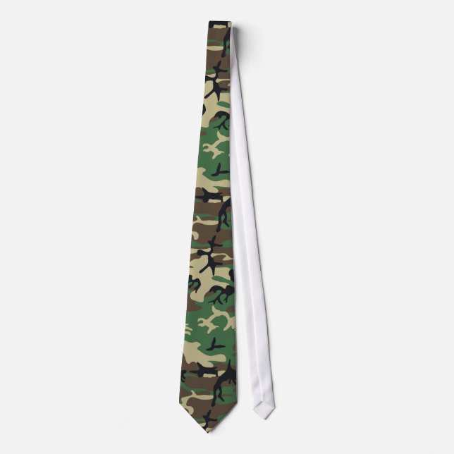 Military Camouflage Tie (Front)