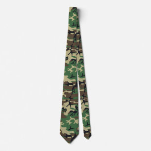 Military Camouflage Tie