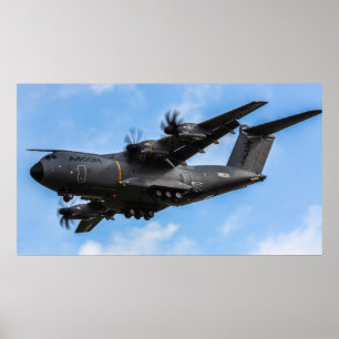 Military Cargo Plane Poster