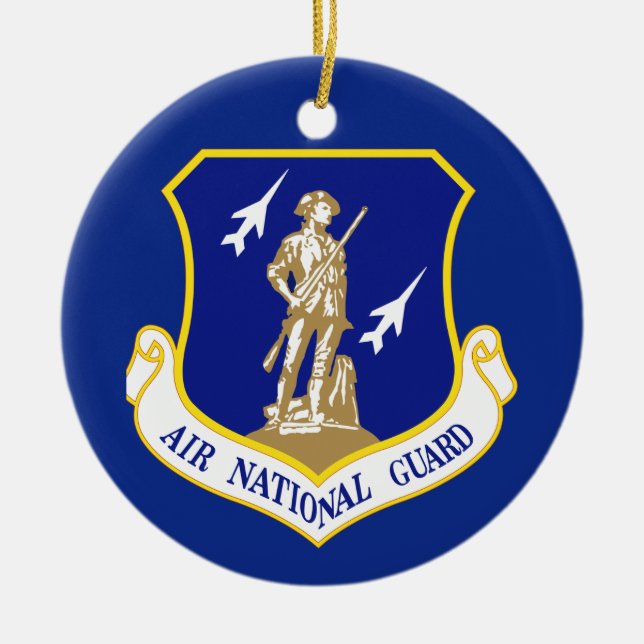 Military Ceramic Tree Decoration (Front)