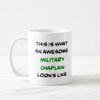 military chaplain, awesome coffee mug
