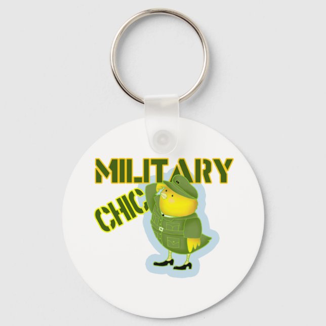 Military Chic Key Ring (Front)