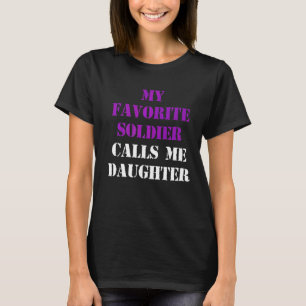 Military Child Month Purple Up Calls 5 T-Shirt