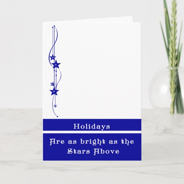 Military Christmas for Husband Add Photo of Family Card (Front)