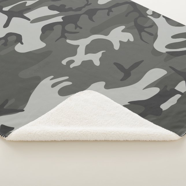 Military colours sherpa blanket (3/4)