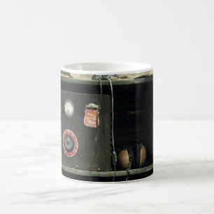 Military Comms Vintage Radio Equipment Coffee Mug
