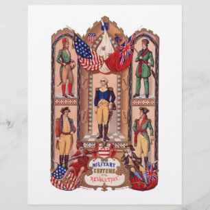 Military Costume of the Revolutionary War 1855