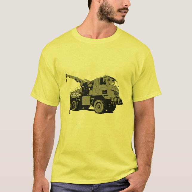 Military crane Army T-shirt (Front)