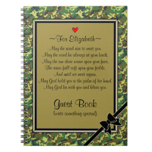 Military Deployment Send Off-Guest Book