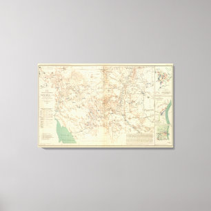 Military Dept New Mexico Canvas Print