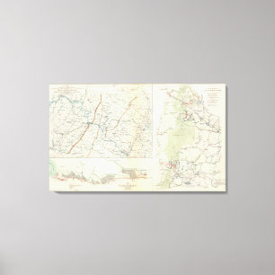 Military depts of Wash, Penn, Annapolis, NE Va Canvas Print