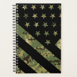 Military Digital Camouflage US Flag Planner<br><div class="desc">Military Digital Camouflage US Flag</div>