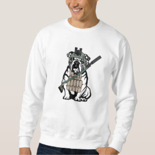 Military Dog Crewneck Sweatshirt