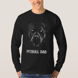 Military Dog Pitbull Dad T-Shirt