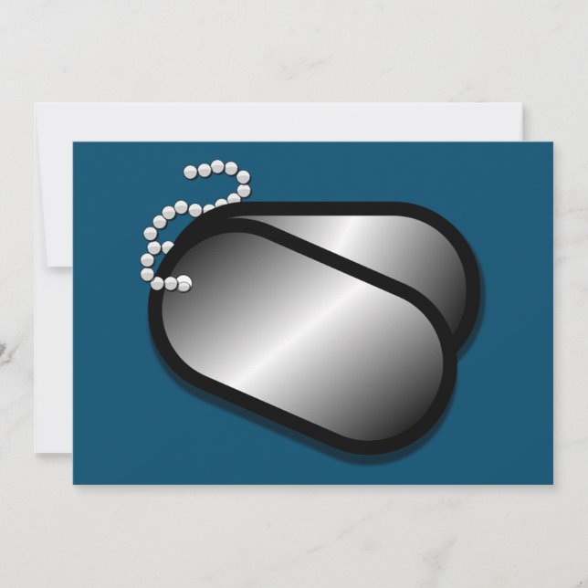 military dog tags (Front)