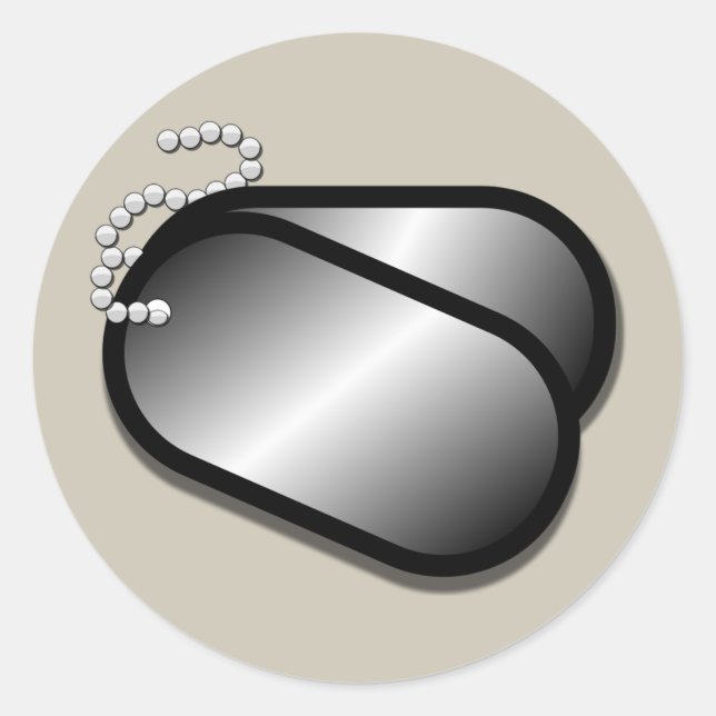 military dog tags (Front)