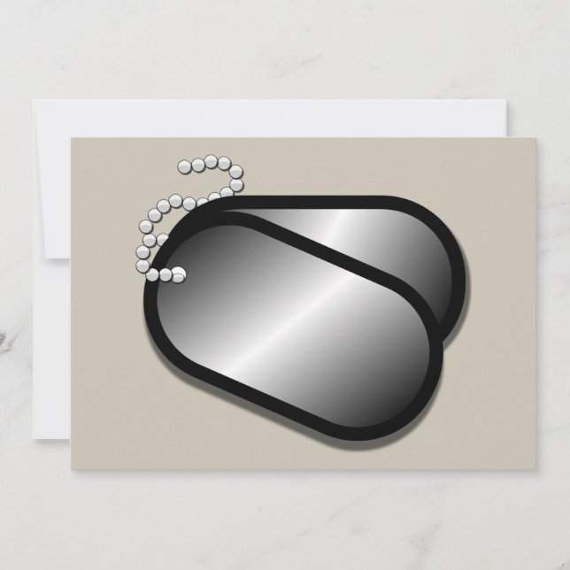 military dog tags (Front)