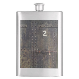 Military Door Hip Flask