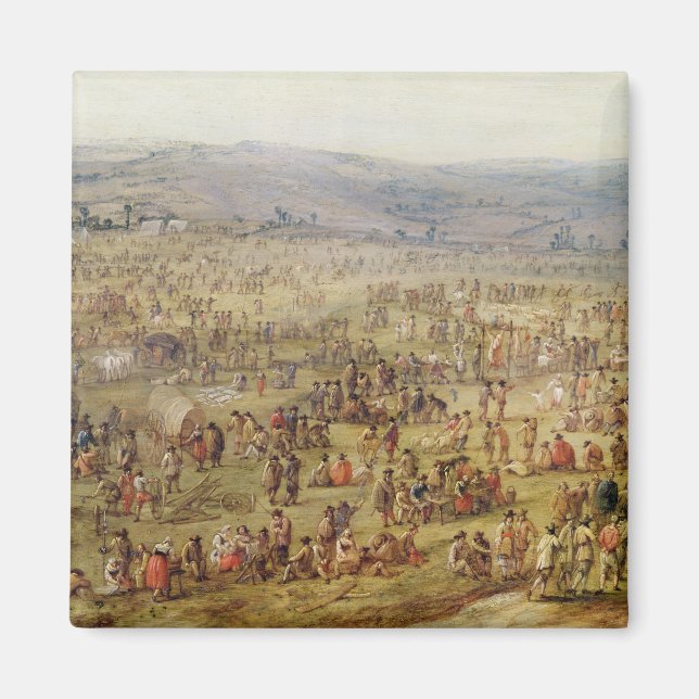 Military Encampment Magnet (Front)