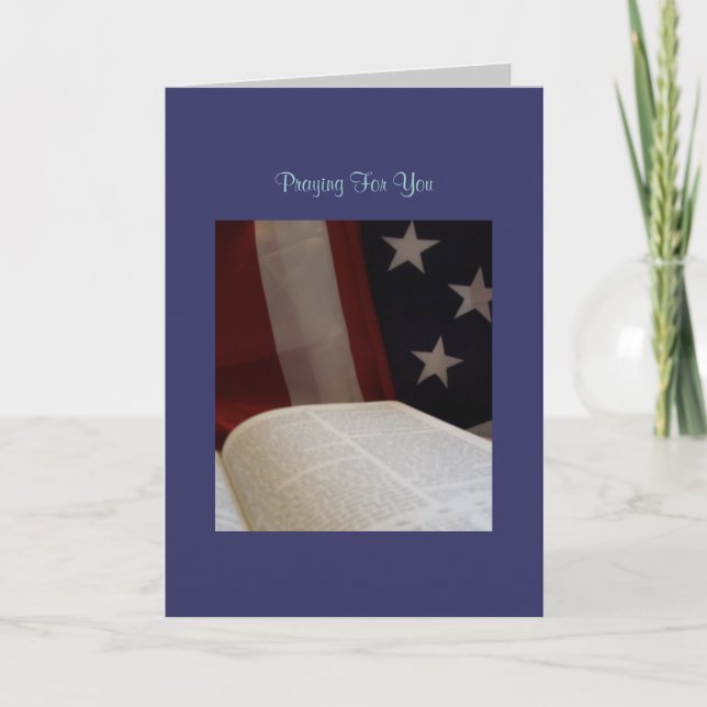 Military Encouragement Card (Front)