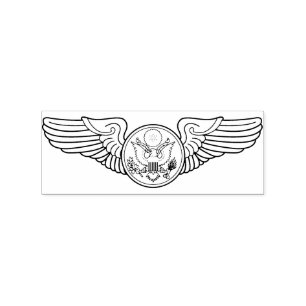 Military Enlisted Aircrew Wings Stamp
