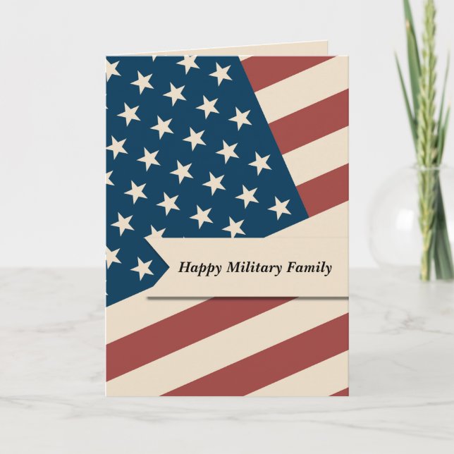 Military Family Card (Front)