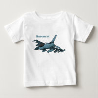 Military fighter jet plane cartoon