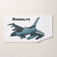 Military fighter jet plane cartoon