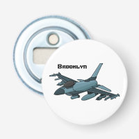 Military fighter jet plane cartoon 