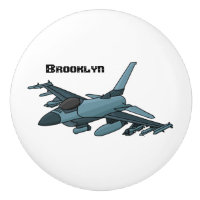 Military fighter jet plane cartoon 