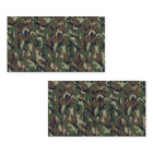 Military Forest Camouflage Background