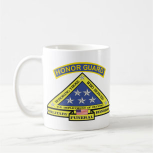 MILITARY FUNERAL HONOR GUARD COFFEE MUG