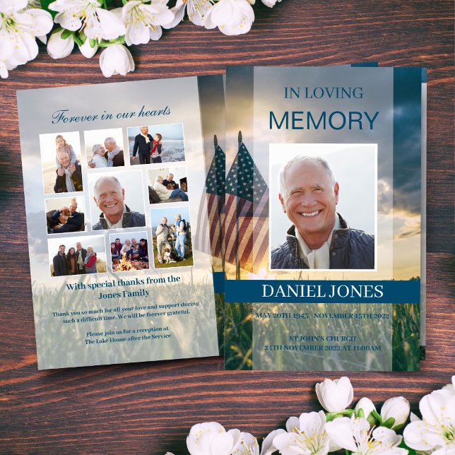 Military Funeral Program Template (Creator Uploaded)