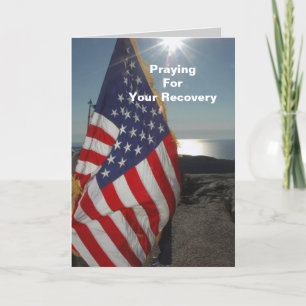 Military Get Well Card