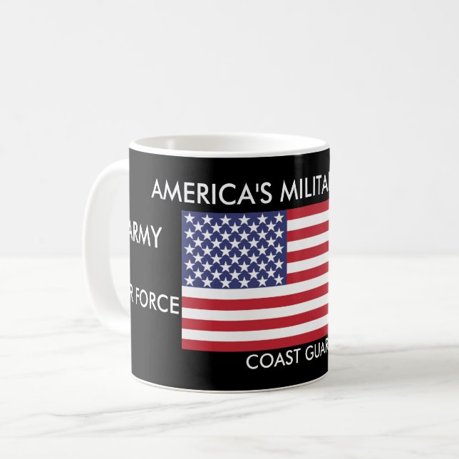 MILITARY GIFTS COLLECTION COFFEE MUG (Front Left)
