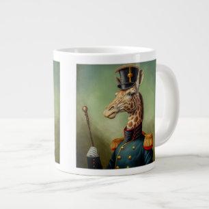 Military Giraffe Jumbo Mug 