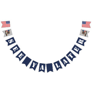 Military Going Away Banner I See Ya Later I Boots