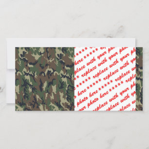 Military Green Camouflage Pattern