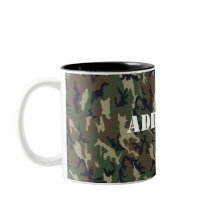 Military Green Camouflage Pattern